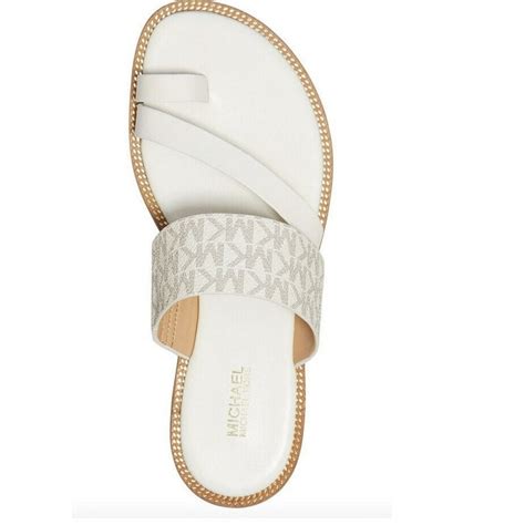 michael kors pratt sandals|MICHAEL Michael Kors Pratt Flat Sandals .